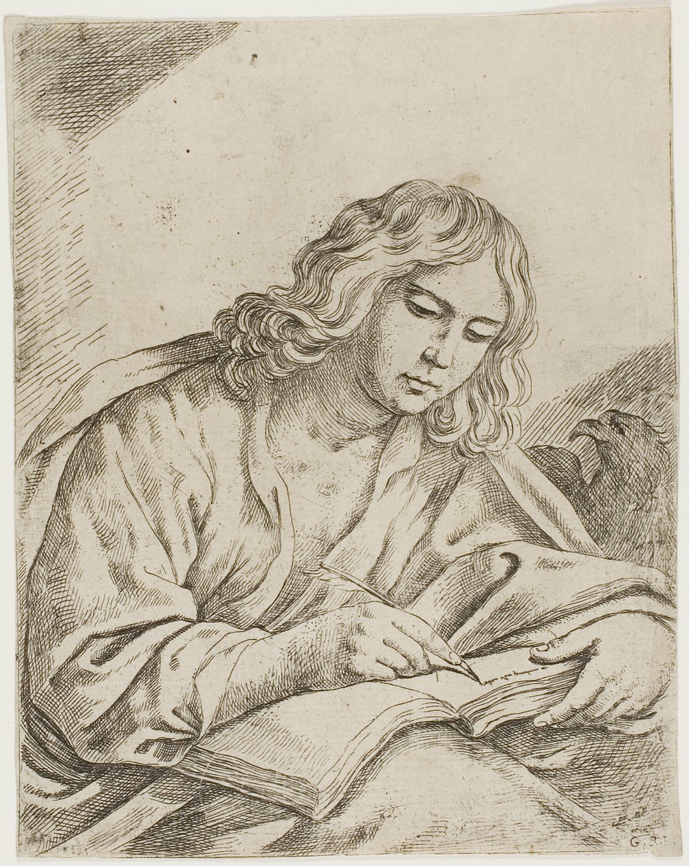 Heiliger Johannes der Evangelist von Girolamo Scarselli