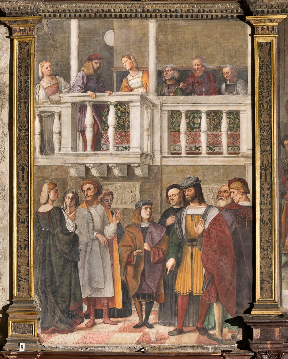 Das Wunder des Glases, Basilika des Heiligen Antonius, Padua, Italien von Girolamo Tessari