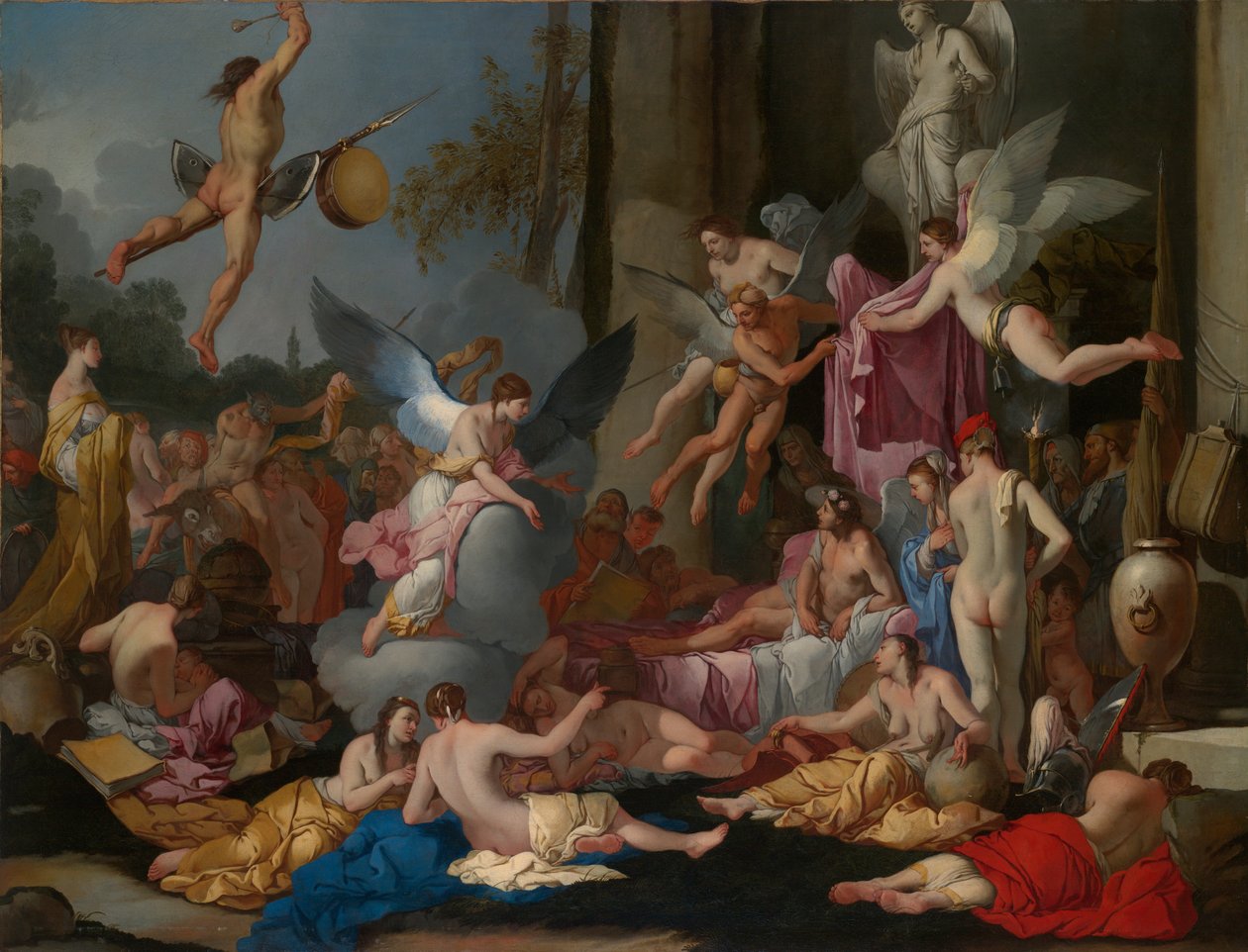 Das Königreich des Hypnos von Giulio Carpioni