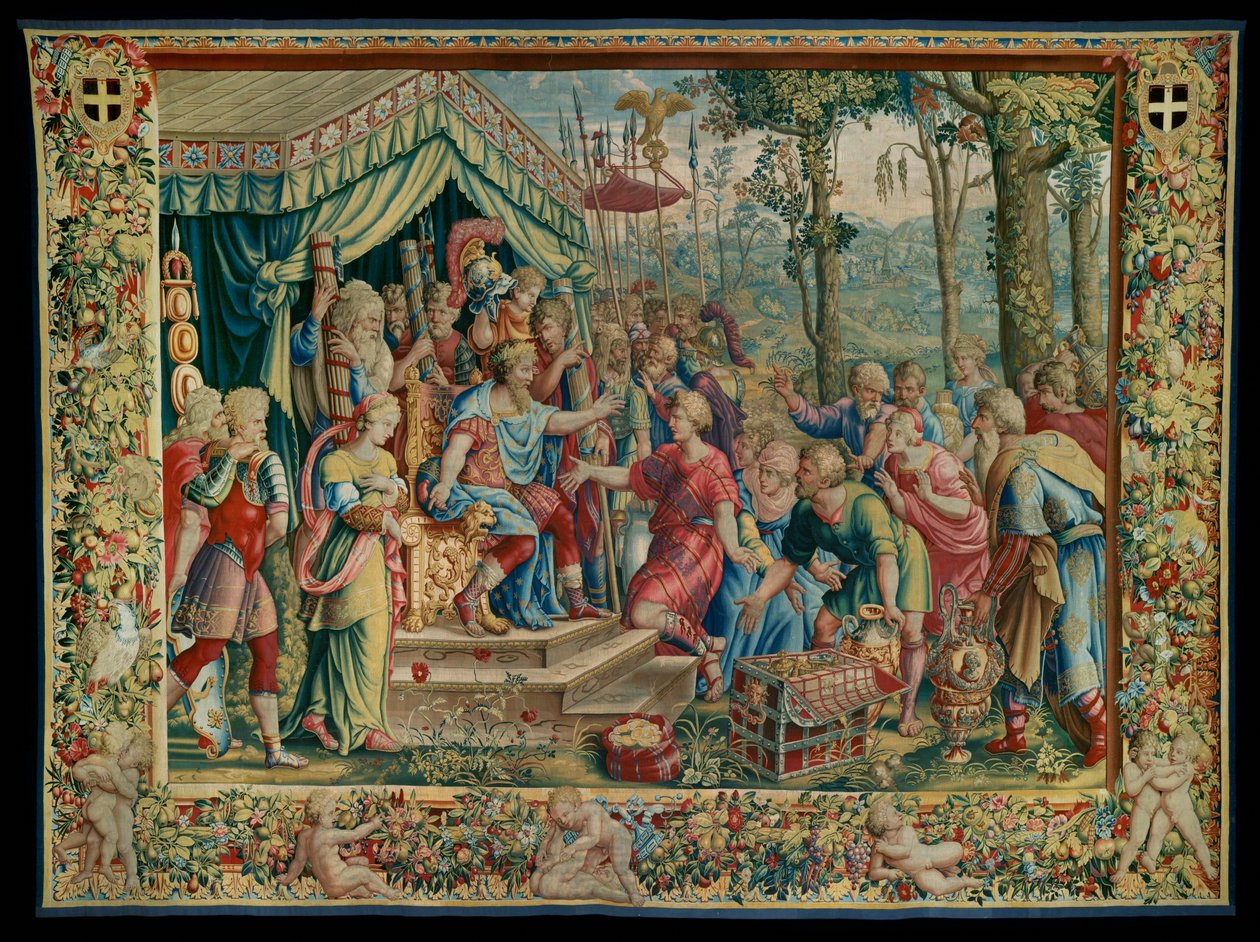 Die Geschichte von Scipio: Die Enthaltsamkeit des Scipio von Giulio Romano