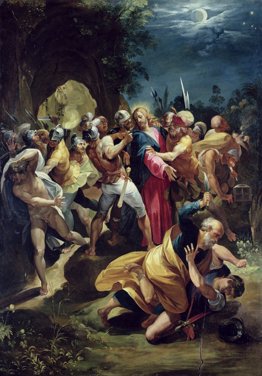Die Verhaftung Christi, ca. 1590er von Giuseppe Cesari