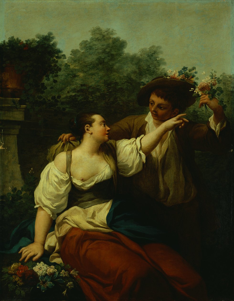 Die vier Jahreszeiten von Giuseppe (circle of) Angeli