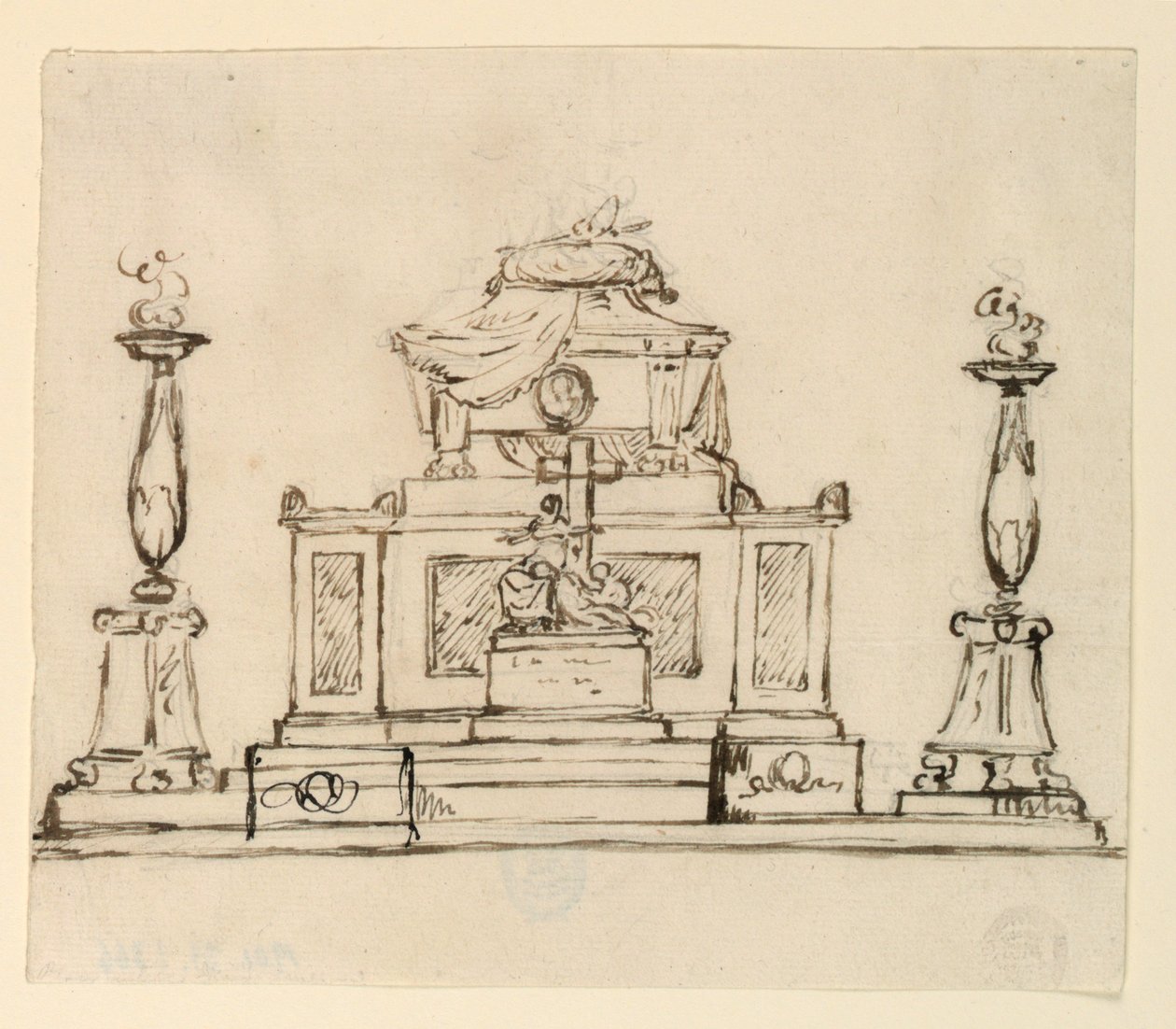 Erhebung eines Grabmals von Giuseppe Barberi