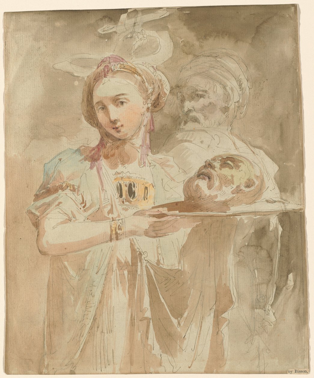 Salome mit dem Kopf von Johannes dem Täufer von Giuseppe Bernardino Bison