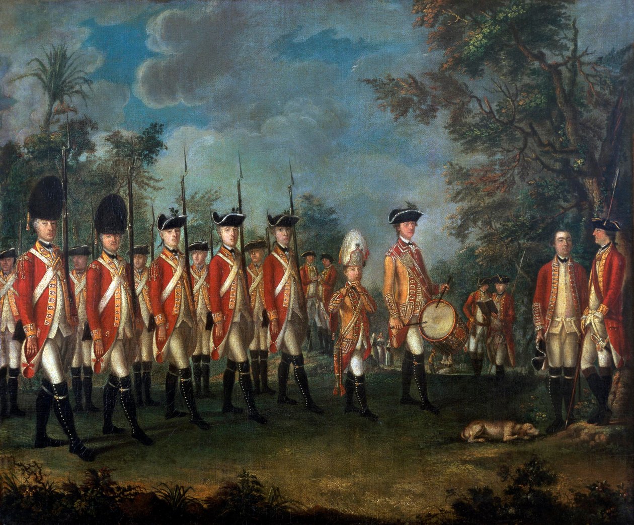 Lord George Lennox, Oberst des 25. Regiments zu Fuß, ca. 1771 von Giuseppe Chiesa