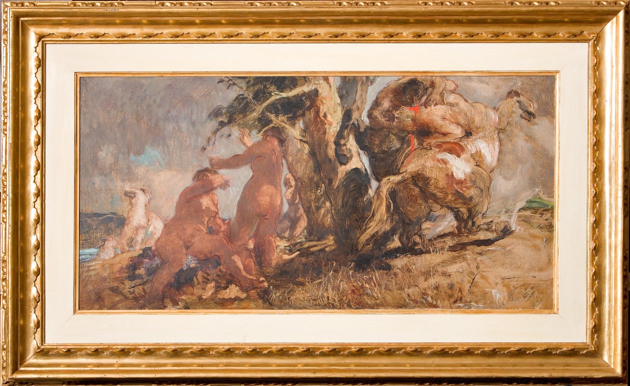 Die Badenden und ein Zentaur von Giuseppe Graziosi