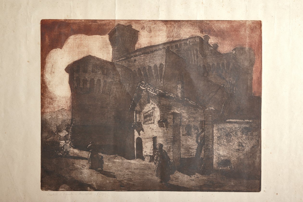 Das Schloss von Vignola von Giuseppe Graziosi