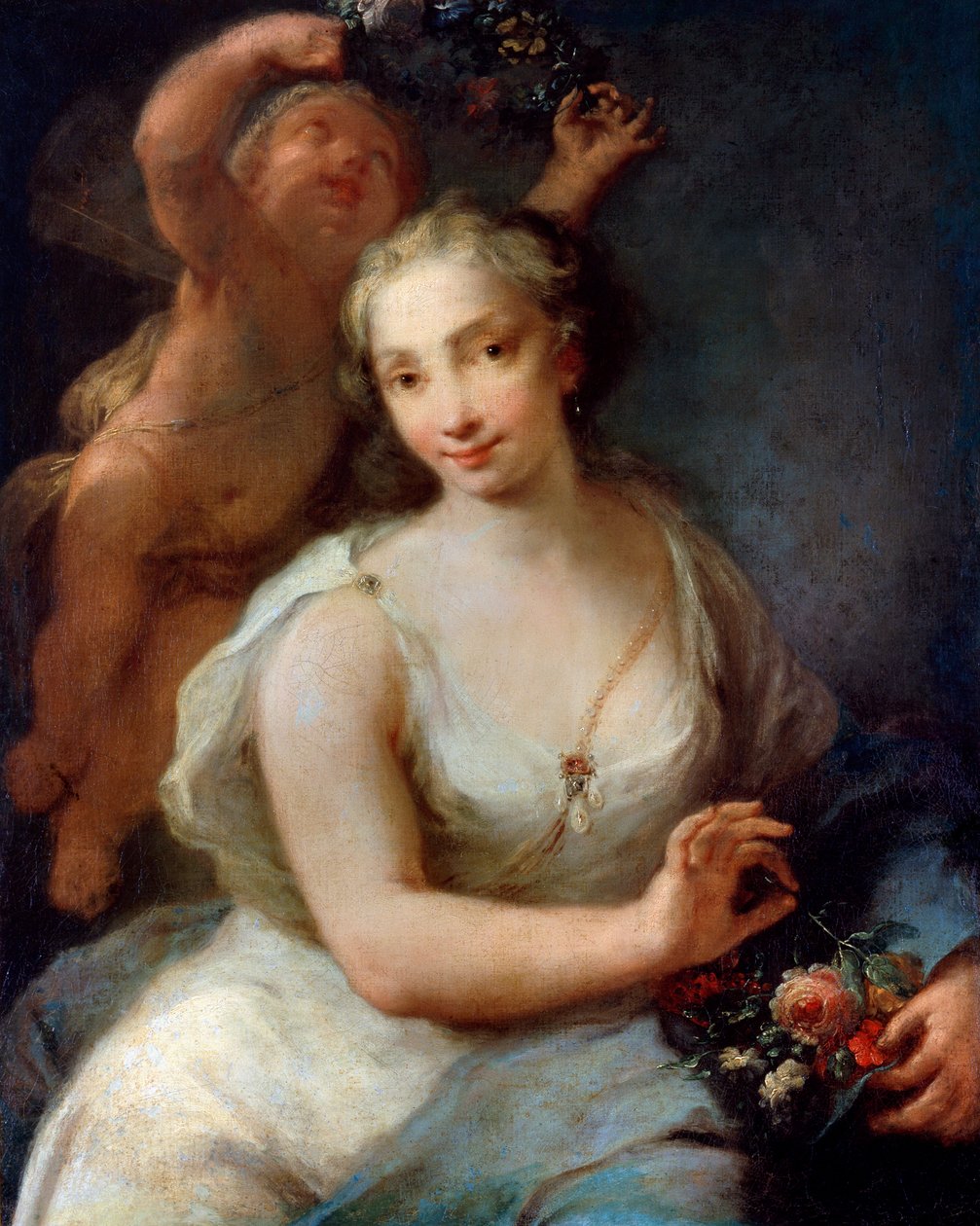 Primavera Frühling, vor 1757 von Giuseppe Nogari