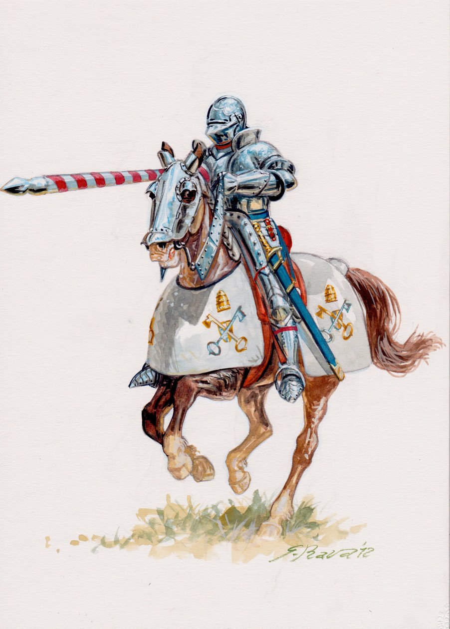 Ein Ritter der Vatikanischen Armee von Giuseppe Rava