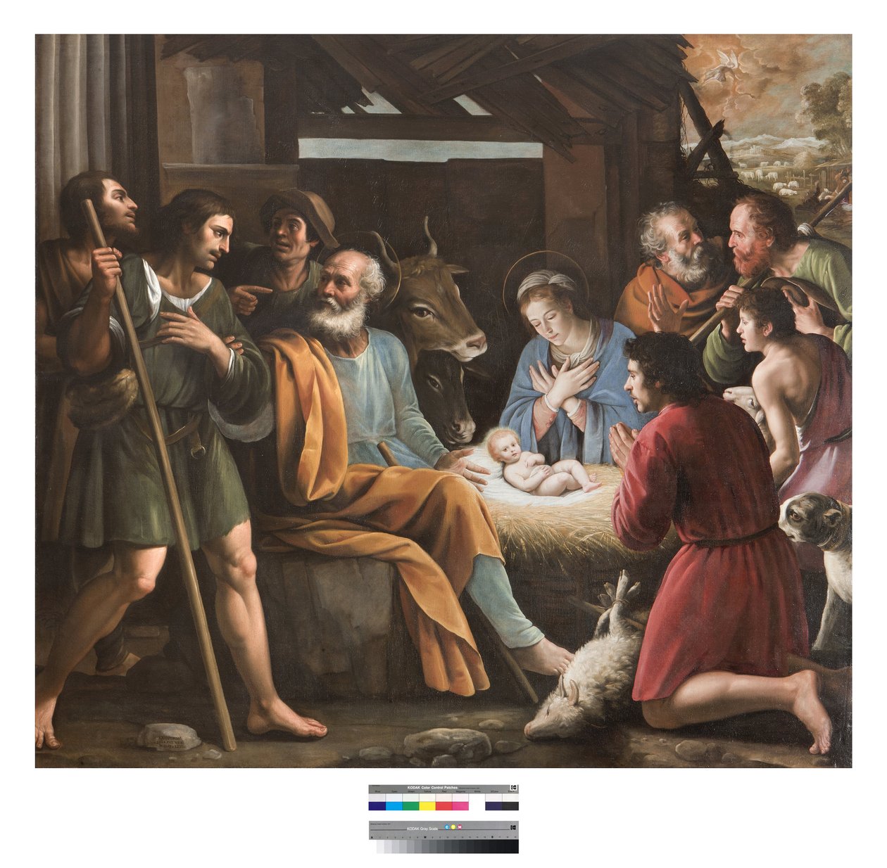 Geburt Christi von Giuseppe Vermiglio