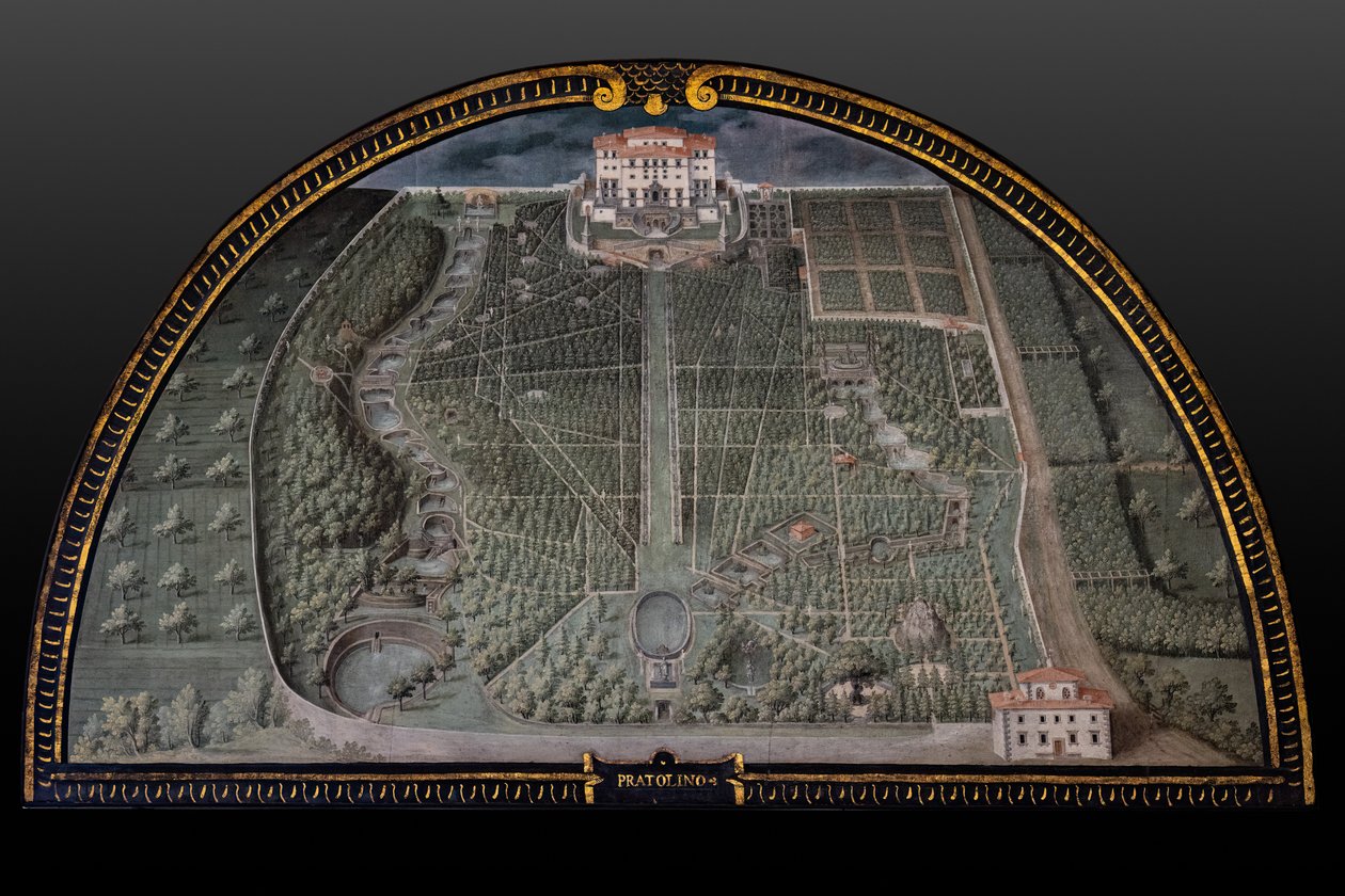 Medici-Villa von Pratolino von Giusto Utens