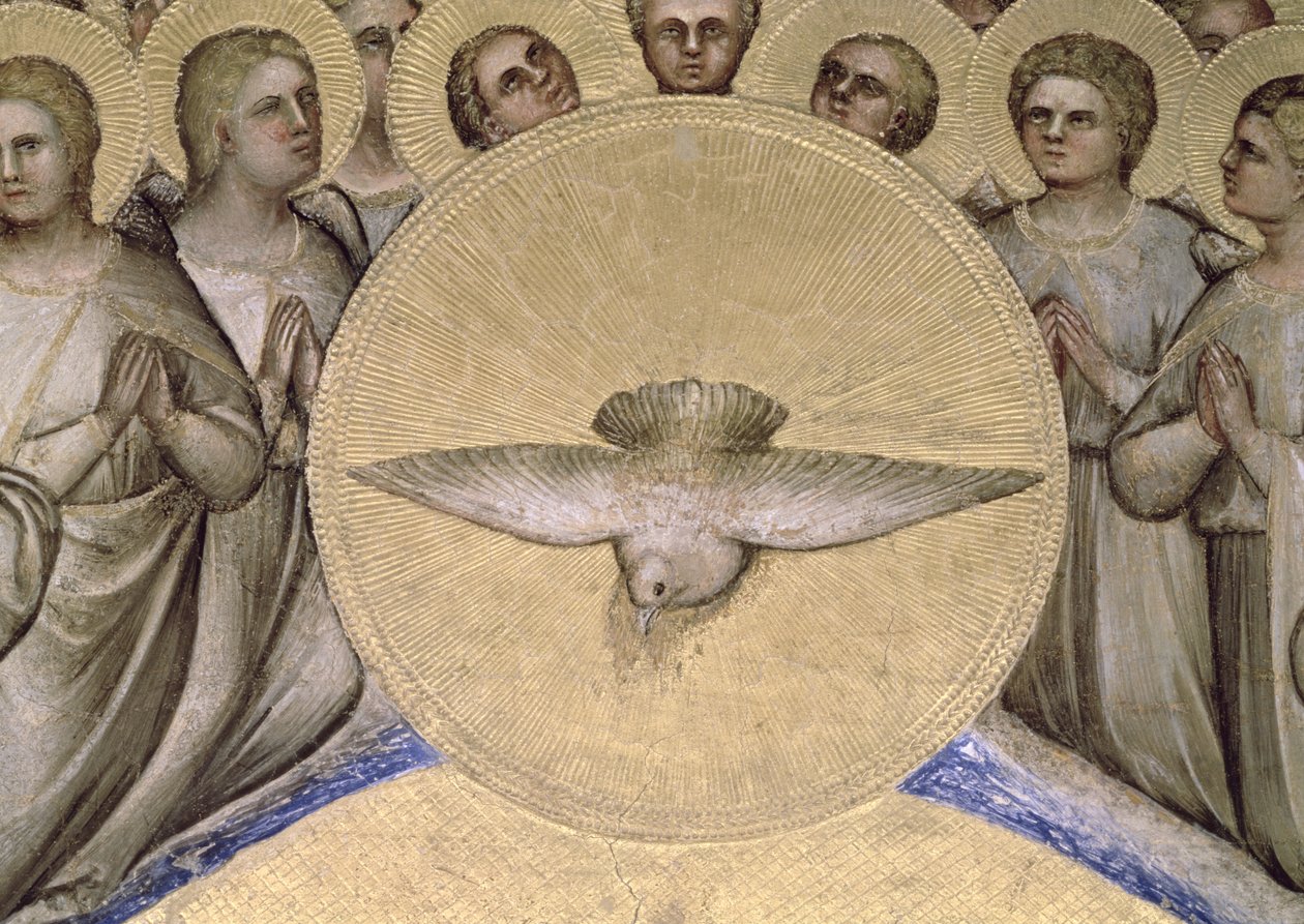 Die Taube des Heiligen Geistes, 1360-70 von Giusto di Giovanni de Menabuoi