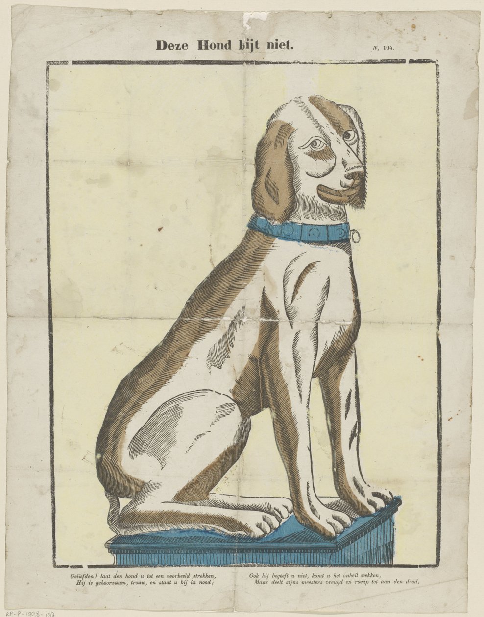 Dieser Hund beißt nicht von Glenisson and Van Genechten