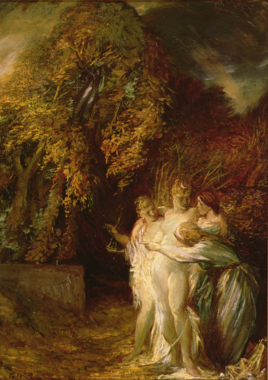 Diana und Acteon von Glyn Warren Philpot