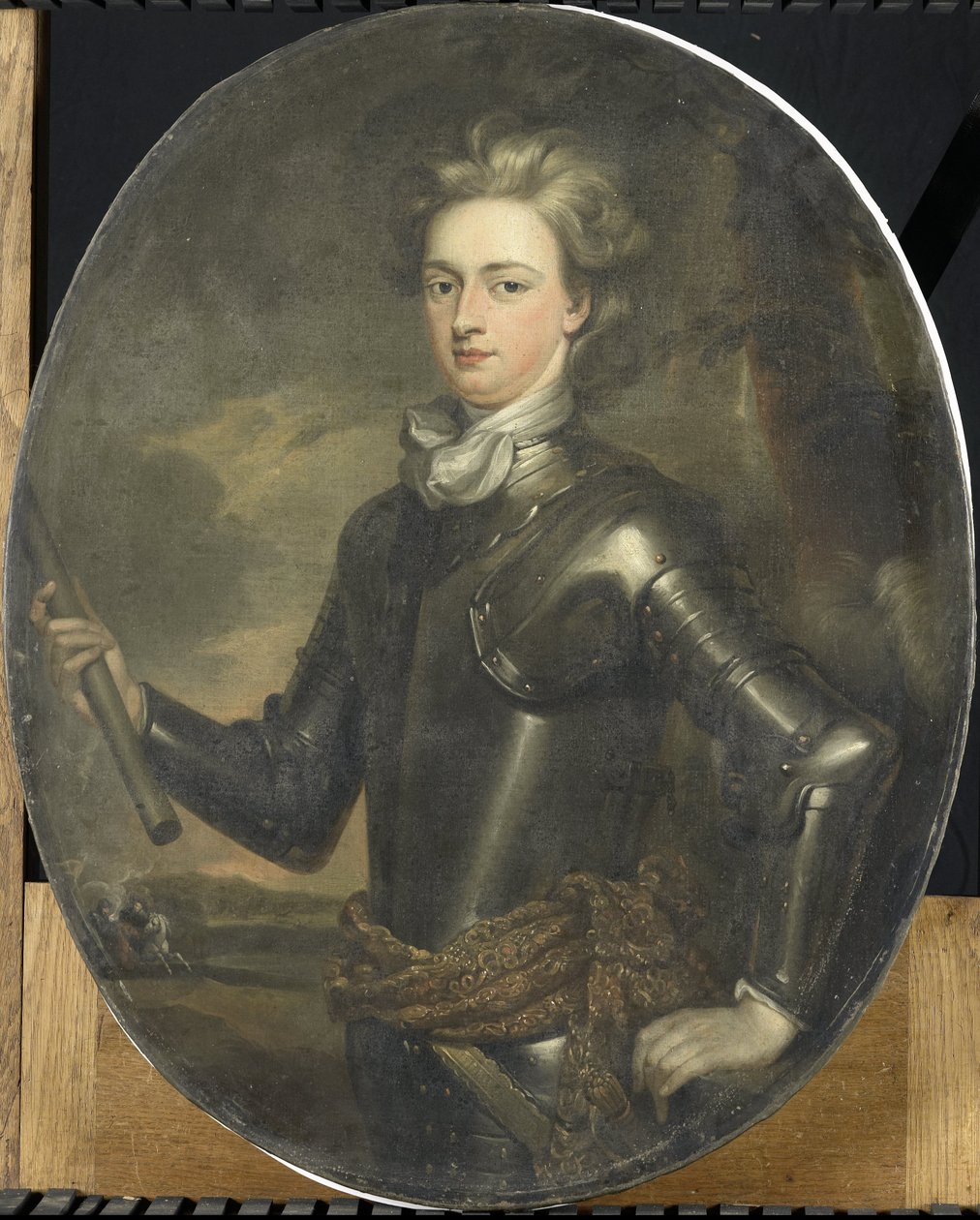 Porträt des ersten Earl of Albemarle von Godfrey (after) Kneller