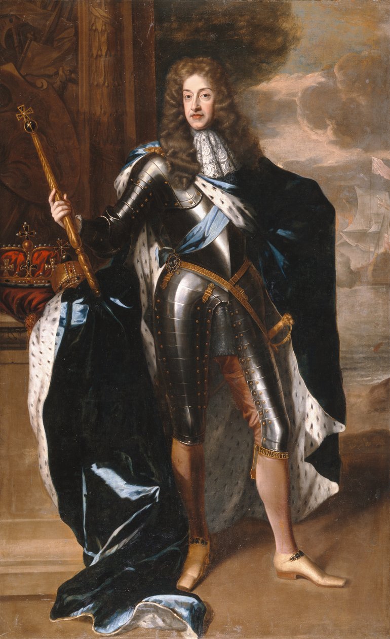 James II von Godfrey (follower of) Kneller