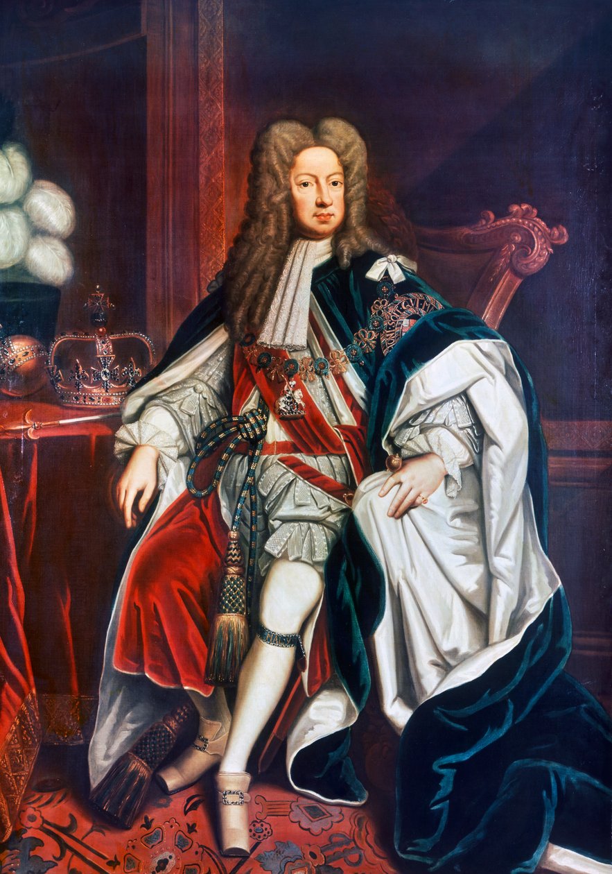 Porträt von Georg Ludwig von Hannover von Godfrey Kneller