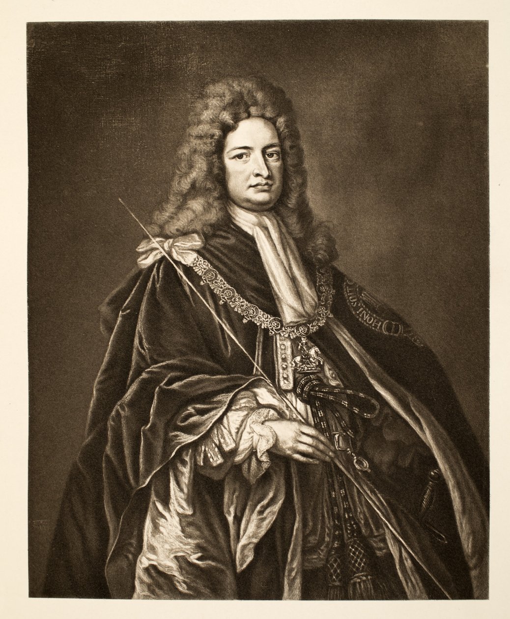 Robert Harley, Earl of Oxford, veröffentlicht 1902 von Godfrey Kneller