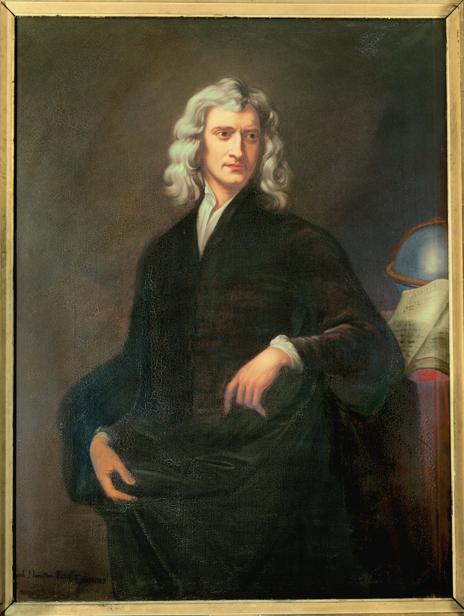 Sir Isaac Newton von Godfrey Kneller