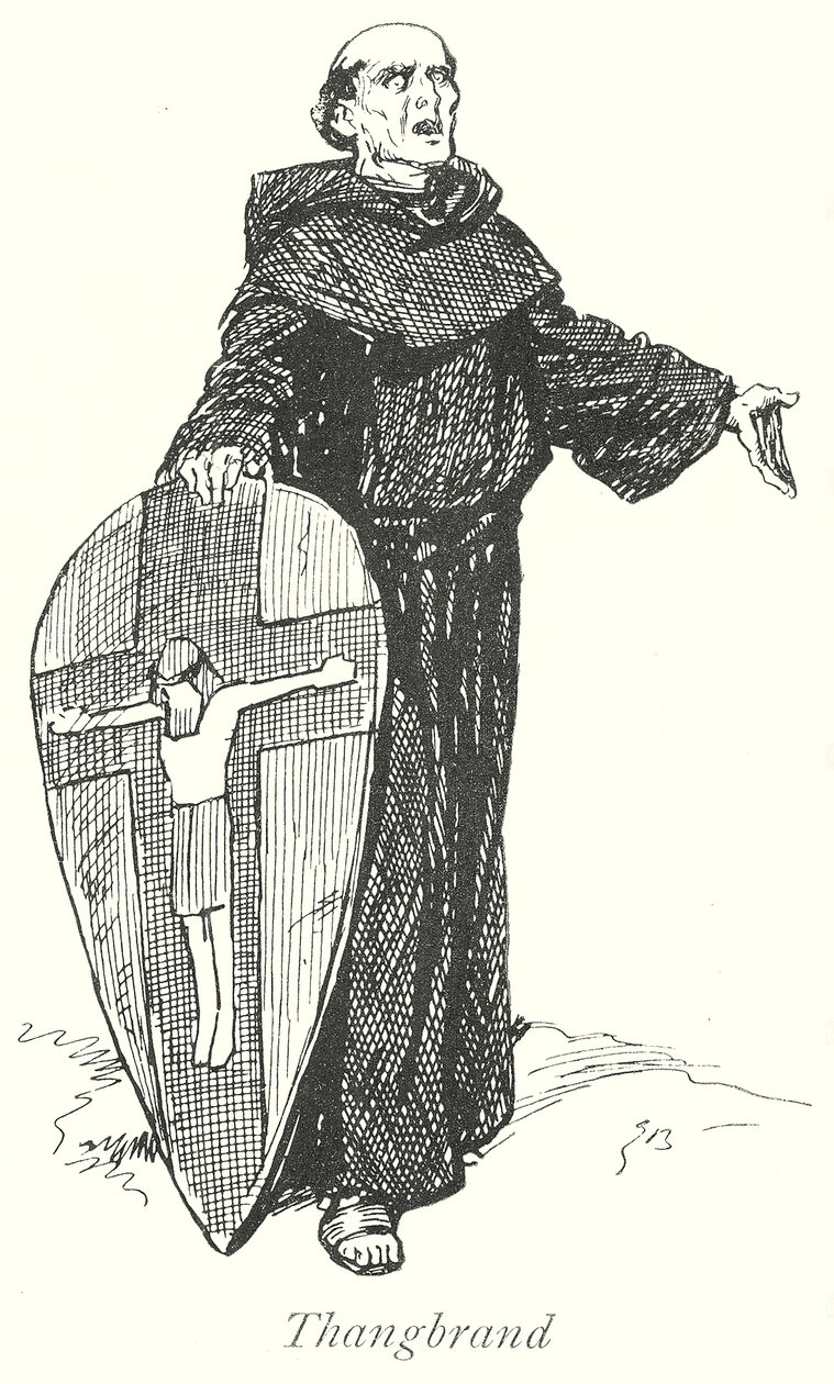 Thangbrand von Gordon Frederick (after) Browne