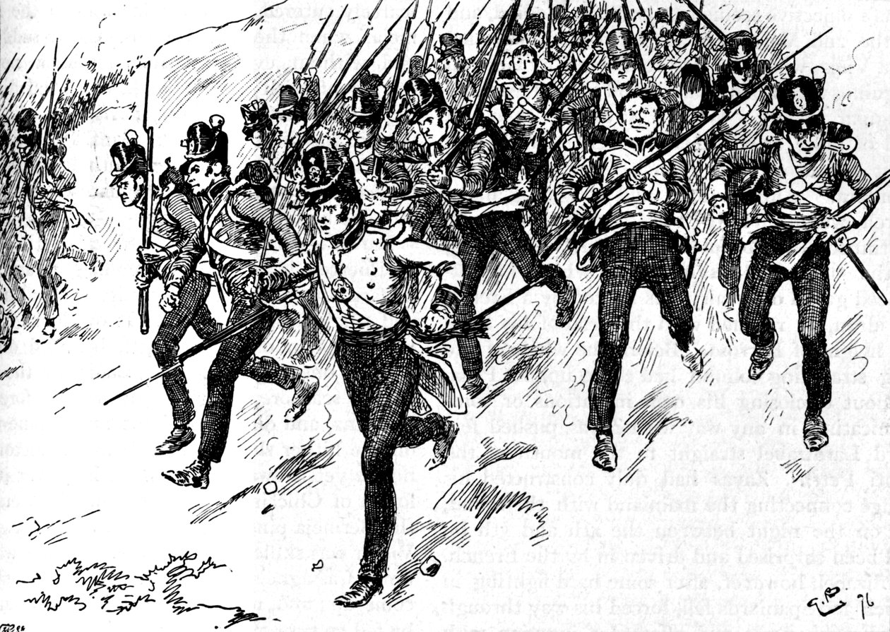 Dilkess Brigade der Garde kam an, 1896, 1902 von Gordon Frederick Browne