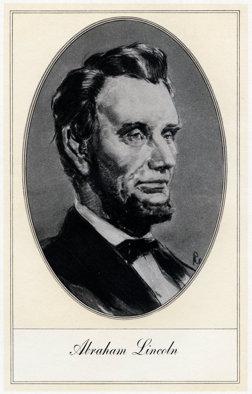 Abraham Lincoln, 16. Präsident der Vereinigten Staaten von Gordon Ross