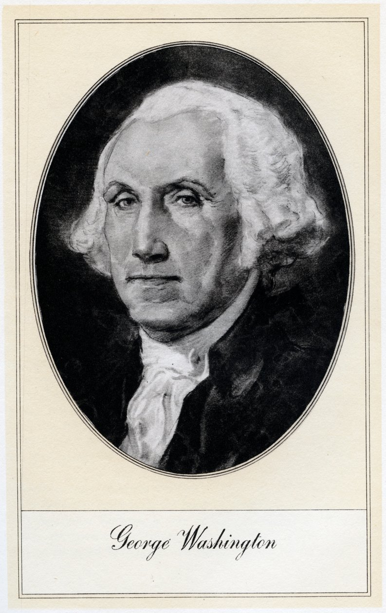George Washington, der erste Präsident der Vereinigten Staaten, frühes 20. Jahrhundert von Gordon Ross