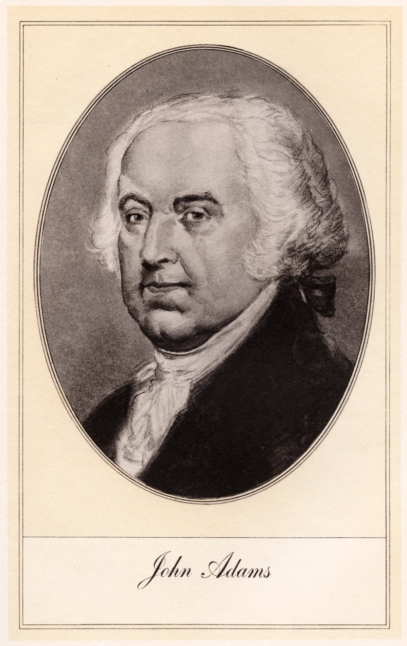 John Adams, zweiter Präsident der Vereinigten Staaten, frühes 20. Jahrhundert von Gordon Ross