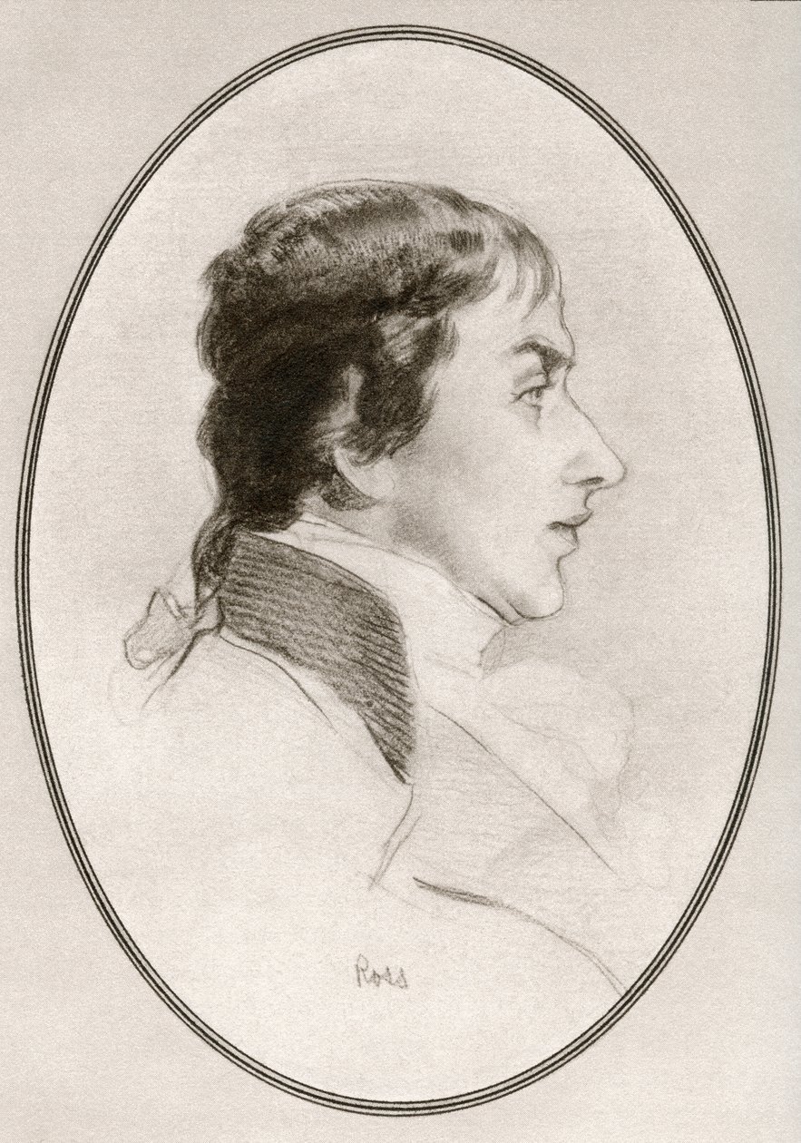 Joseph Mallord William Turner, aus „Lebende Biographien großer Maler“ von Gordon Ross