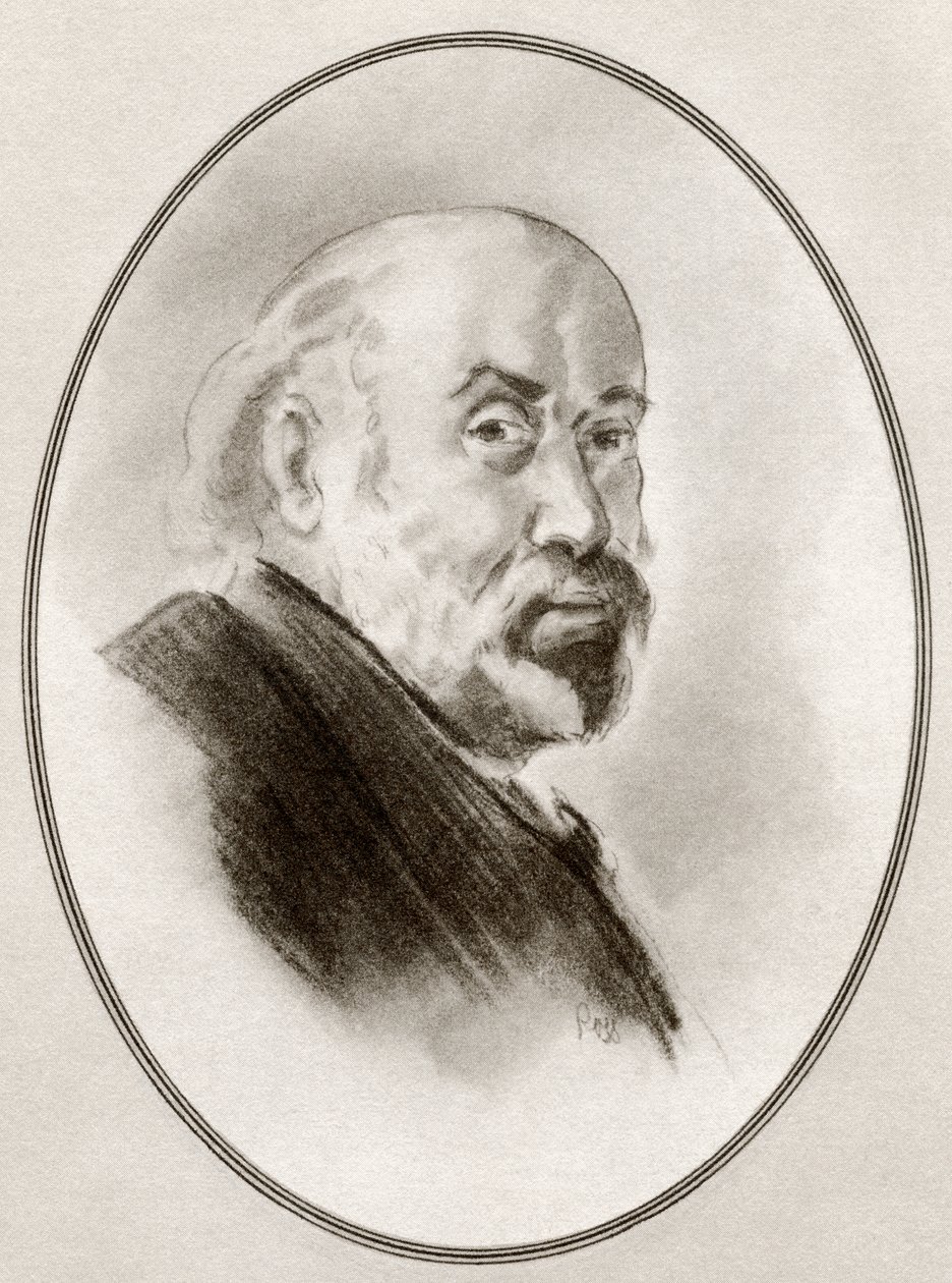 Paul Cézanne, aus Living Biographies of Great Painters von Gordon Ross