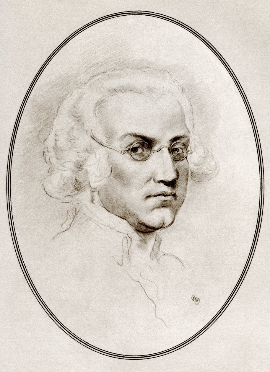 Sir Joshua Reynolds, aus Living Biographies of Great Painters von Gordon Ross