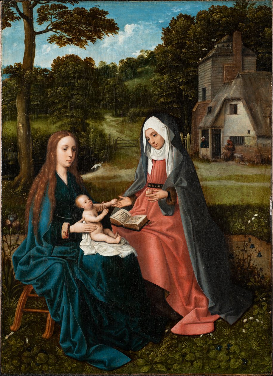 Madonna und Kind mit der heiligen Anna von Goswin van der Weyden