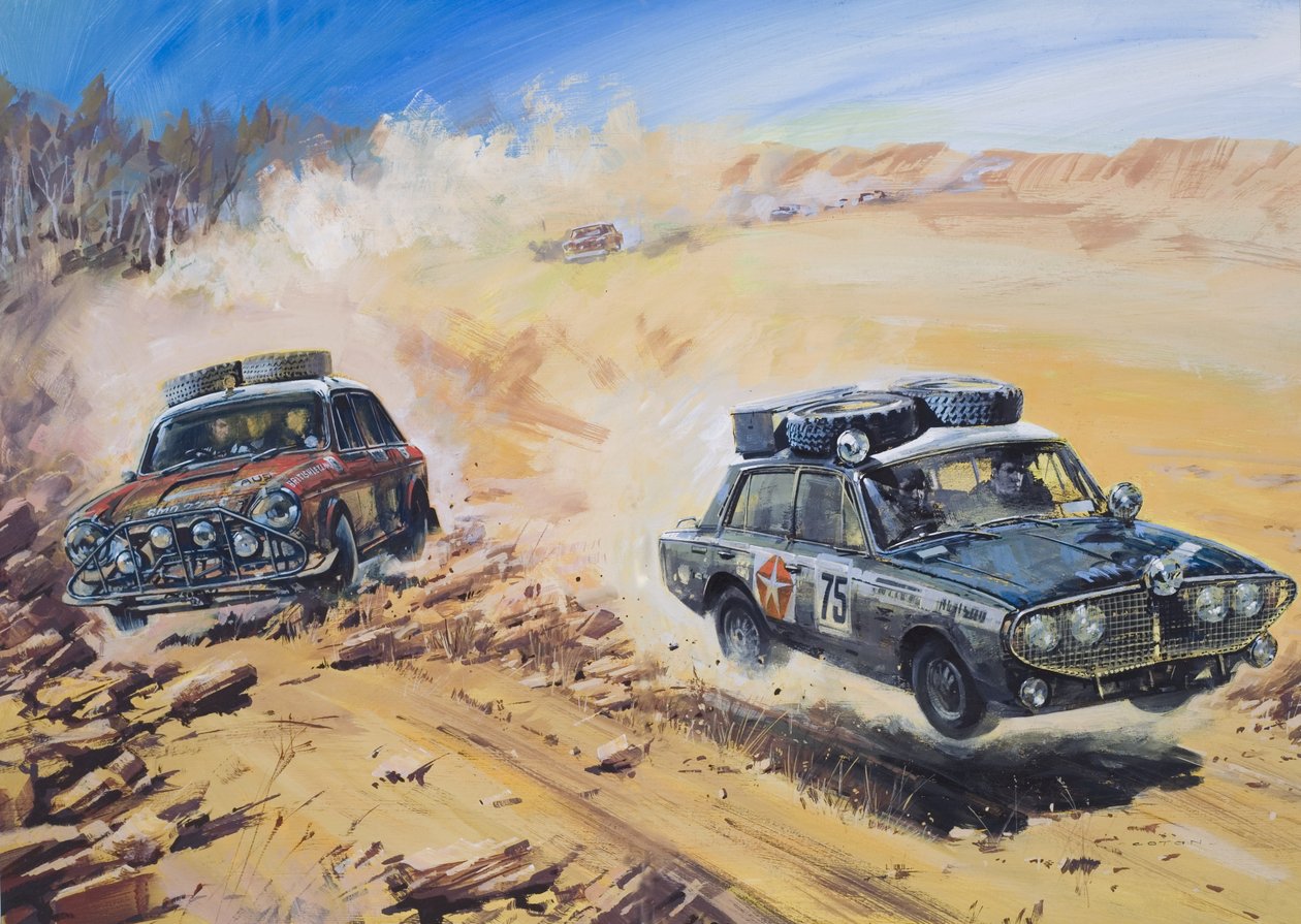London nach Sydney Motor Rallye 1968 von Graham Coton