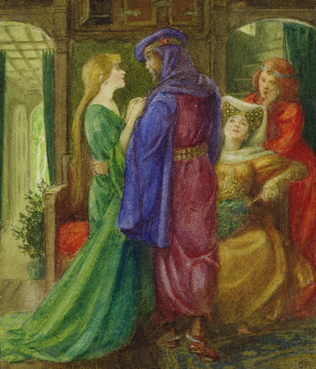 Die Schöne und das Biest von Graham Robertson