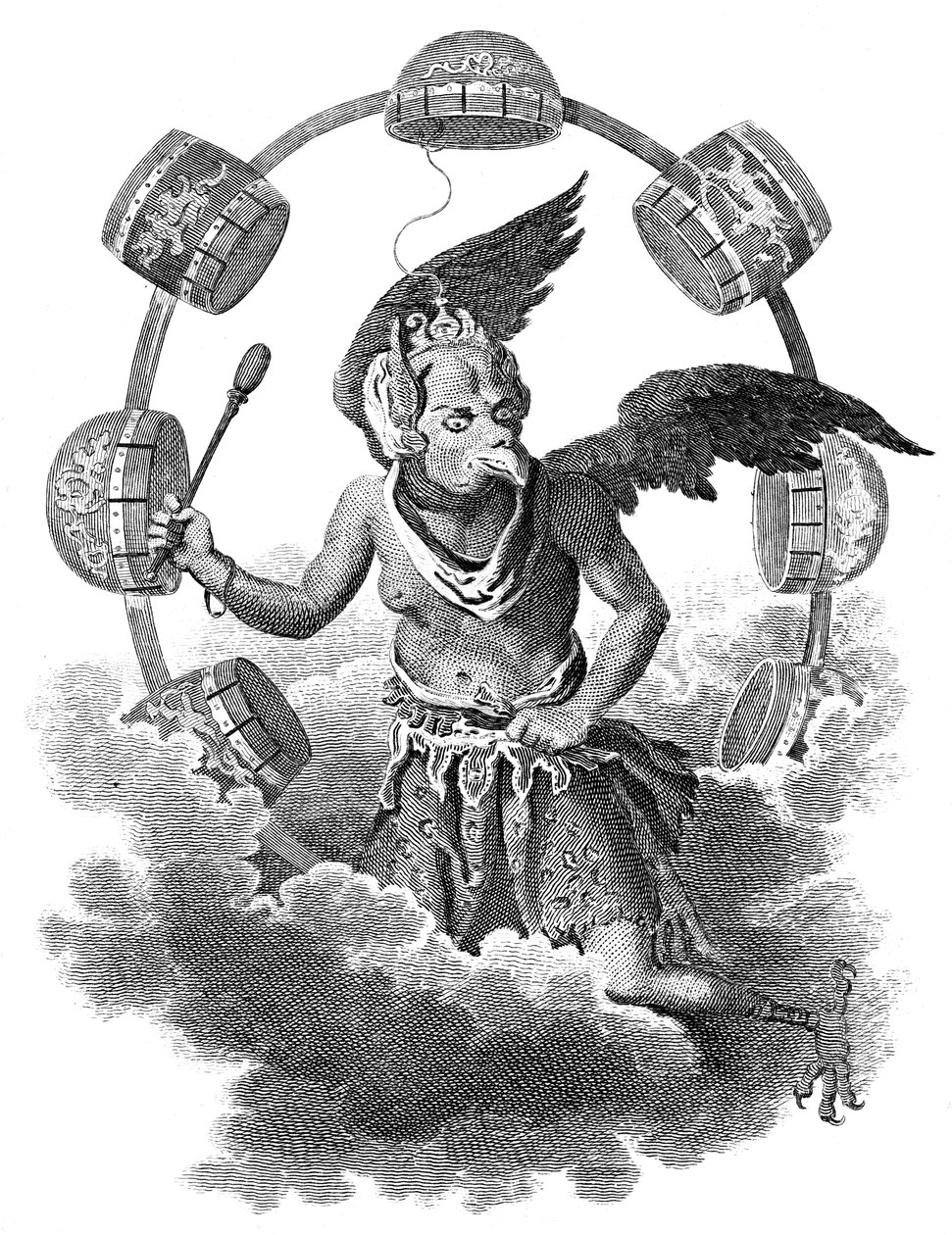 Jupiter der Chinesen, frühes 19. Jahrhundert von Grainger