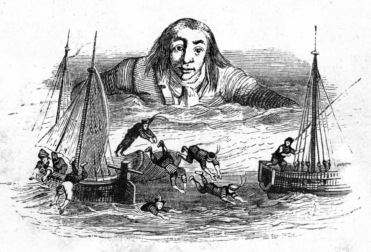 Illustration für Gullivers Reisen von Jonathan Swift von Grandville (1803 47)