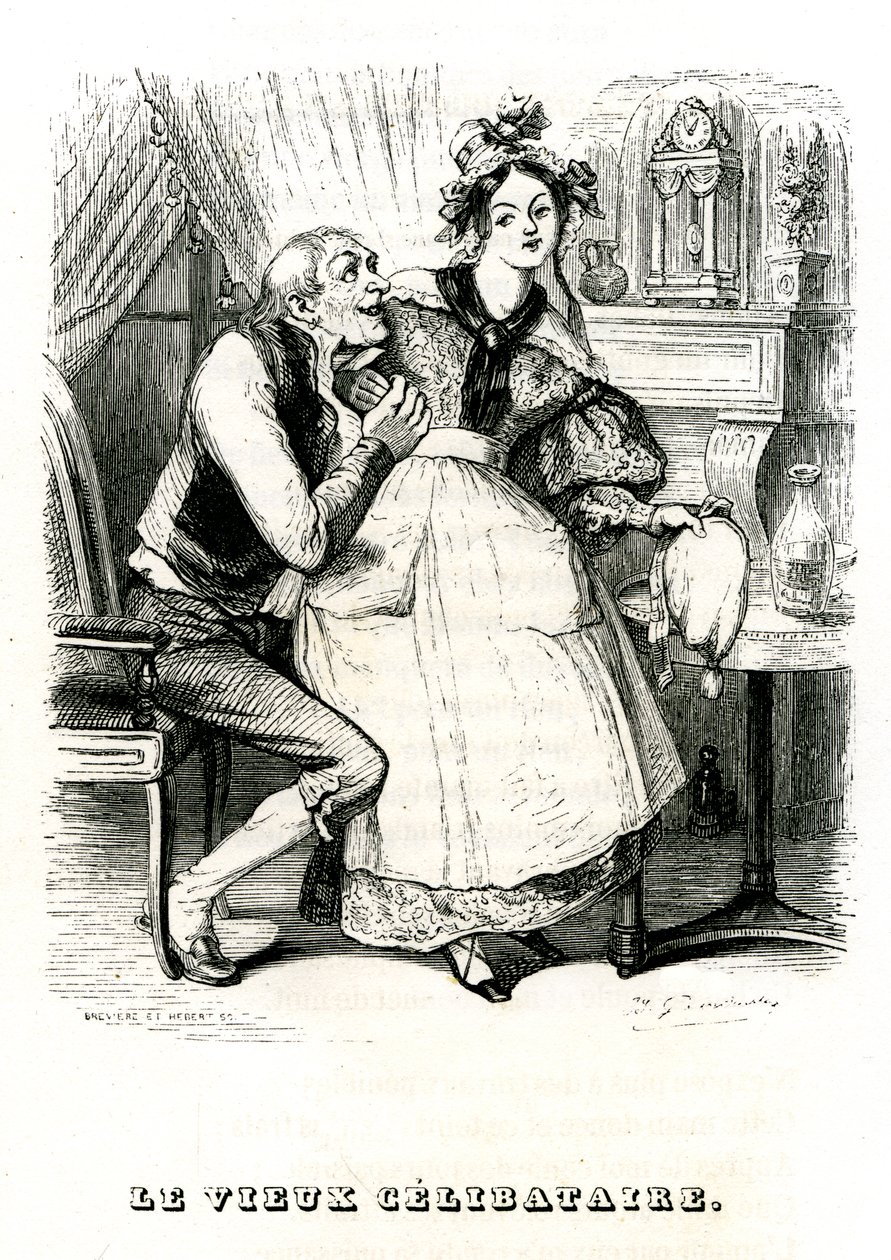 Der alte Junggeselle von Grandville (1803 47)