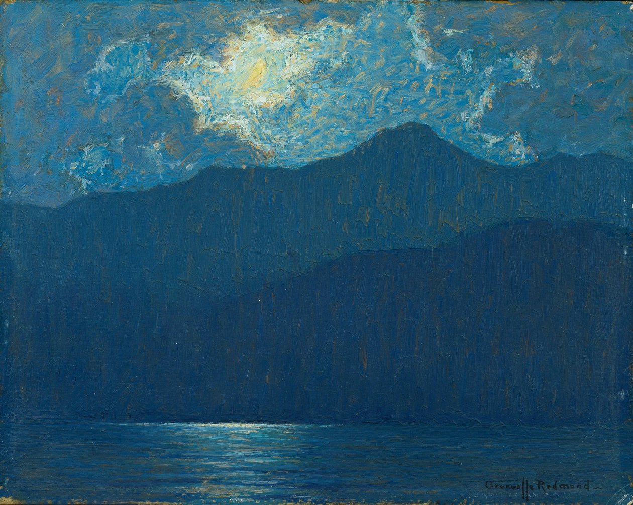 Sonnenaufgang über der Insel Catalina von Granville Redmond