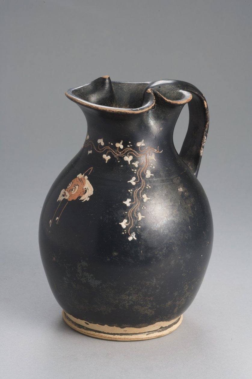 Gnathische glasierte Oinochoe, Konnakis-Gruppe von Greek