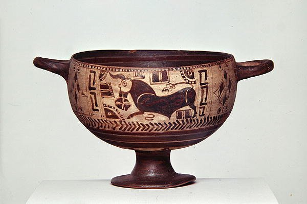 Schwarzfigurige Kotyle, ca. 600-500 v. Chr. von Greek