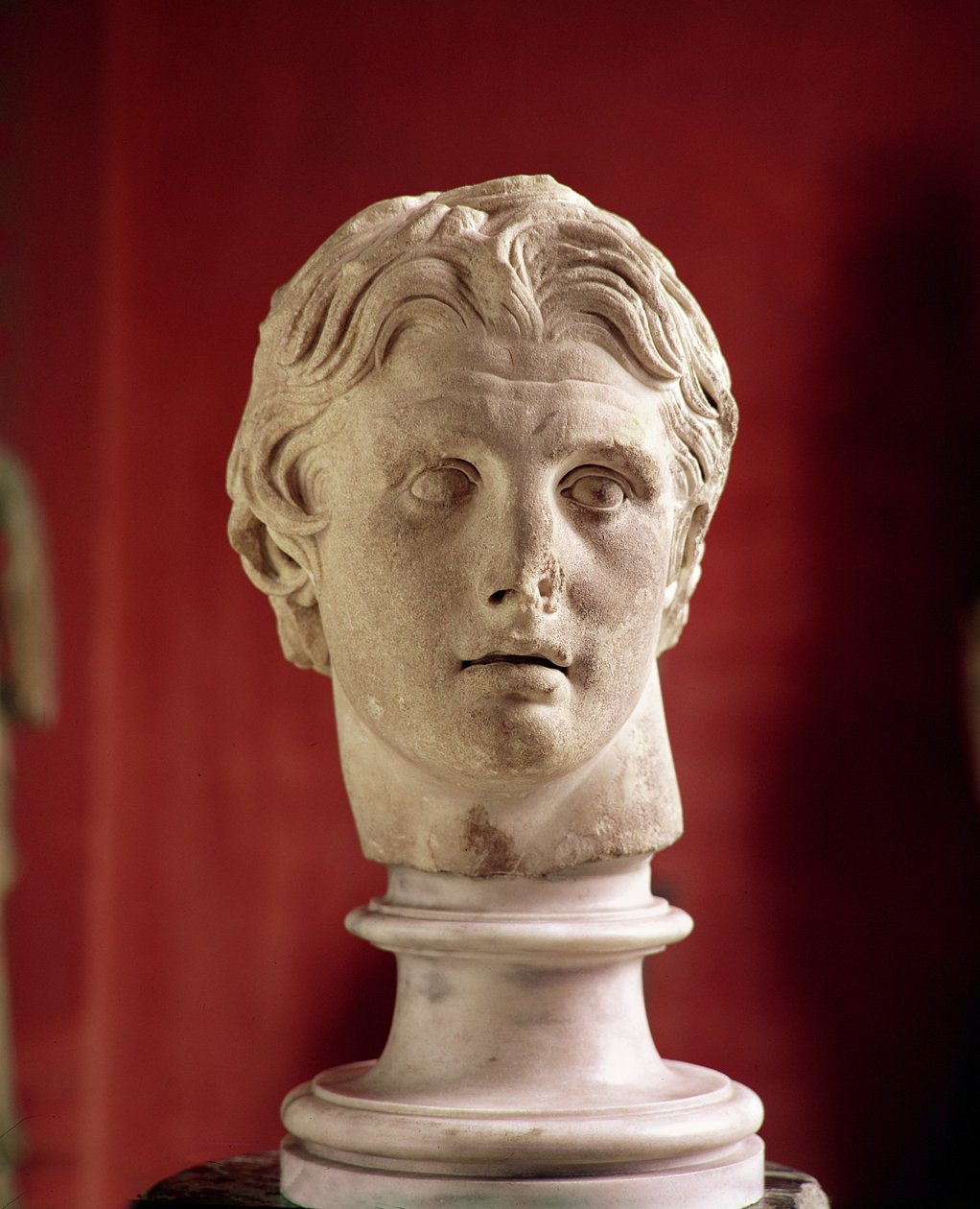 Kopf von Alexander dem Großen, gefunden in Pergamon von Greek