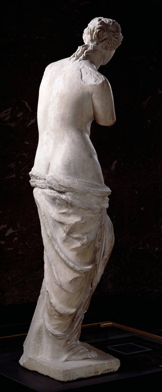 Rückansicht von Aphrodite, der 