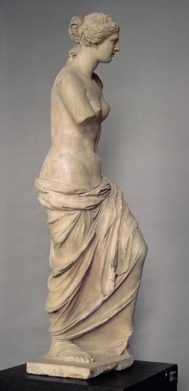 Venus von Milo, Seitenansicht, griechisch, hellenistische Periode, ca. 100-130 v. Chr. von Greek