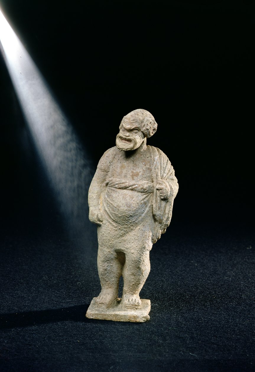 Statuette eines Komikers, aus Tanagra, Böotien von Greek School