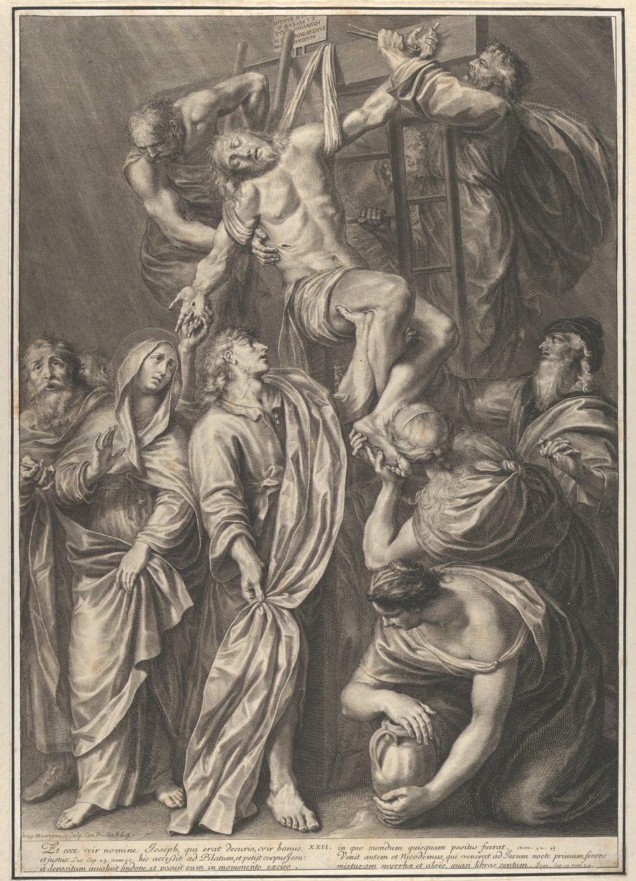 Das Jüngste Gericht, aus Die Passion Christi, Platte 32 von Gregoire Huret