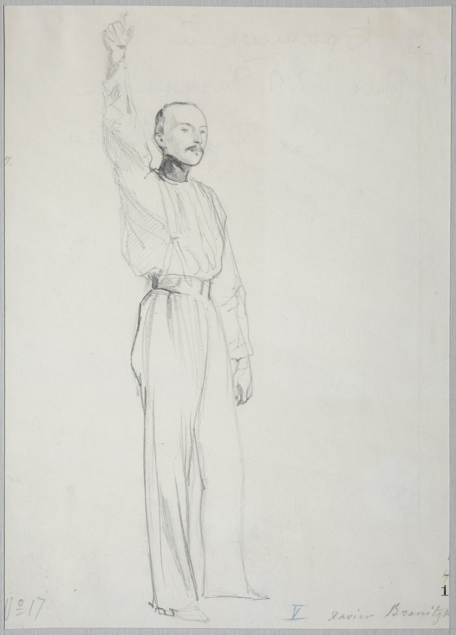 Porträt von Graf Ksawery Korczak-Branicki 1814-1879, um 1840 von Grigori Grigorevich Gagarin