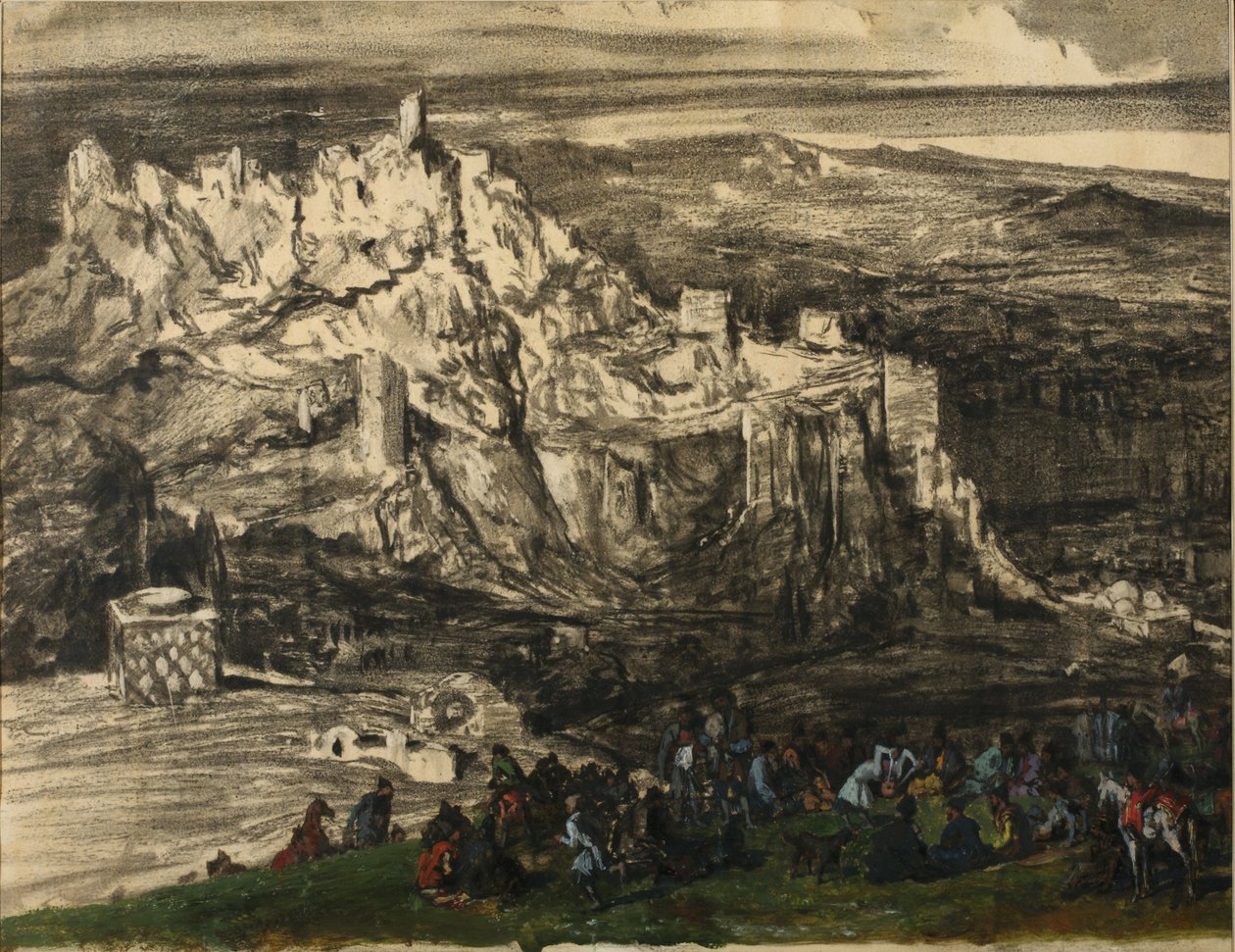 Ansicht von Tiflis, 1840er Jahre von Grigori Grigorevich Gagarin