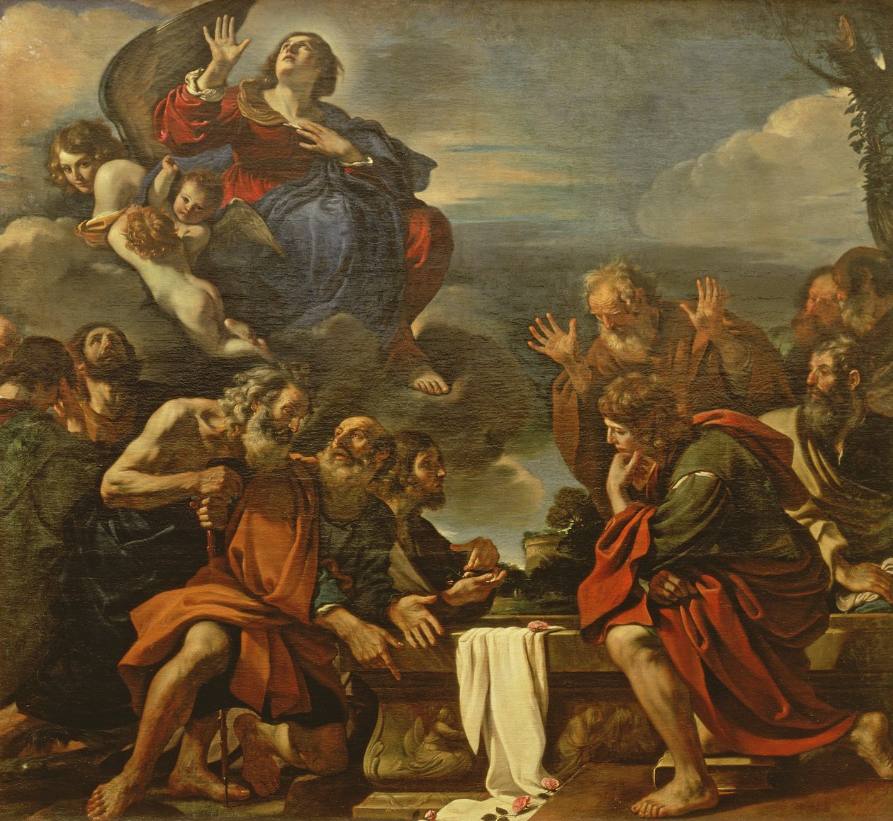 Mariä Himmelfahrt, 1623 von Giovanni Francesco Barbieri