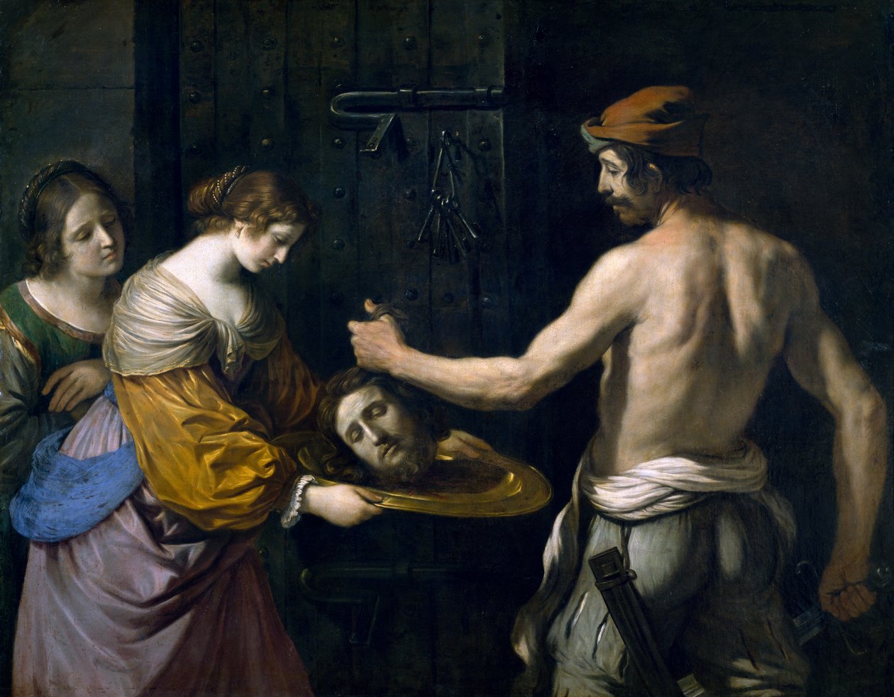 Salome erhält den Kopf von Johannes dem Täufer von Guercino (1591 1666)