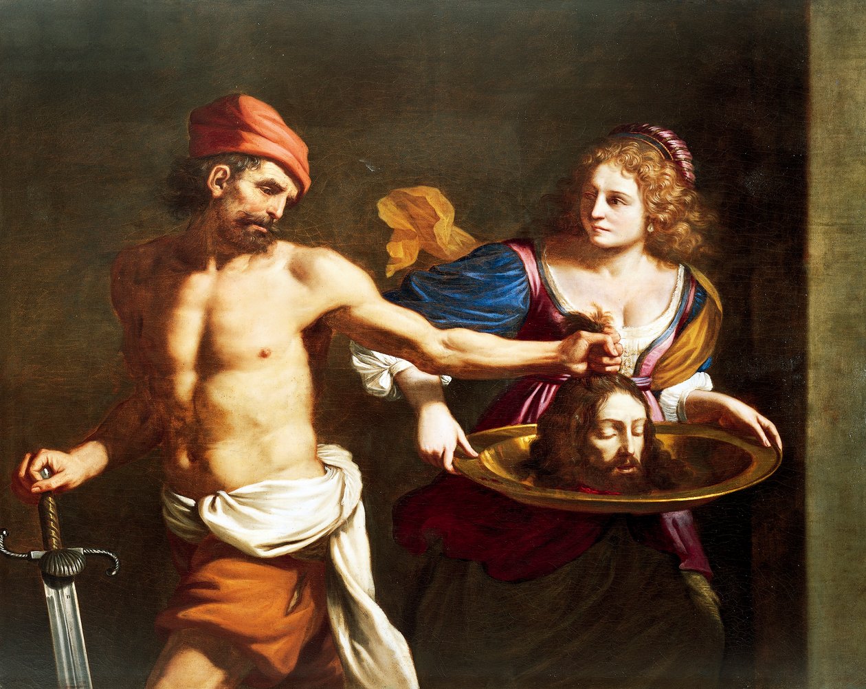 Salome erhält den Kopf von Johannes dem Täufer, von Giovanni Francesco Barbieri, genannt Guercino von Guercino (1591 1666)